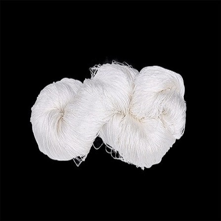 What are the categories of silk yarn
